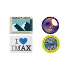A few stickers from the pack side by side.