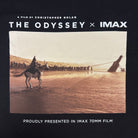 Promotional poster for 'The Odyssey' by Christopher Nolan in IMAX 70mm film