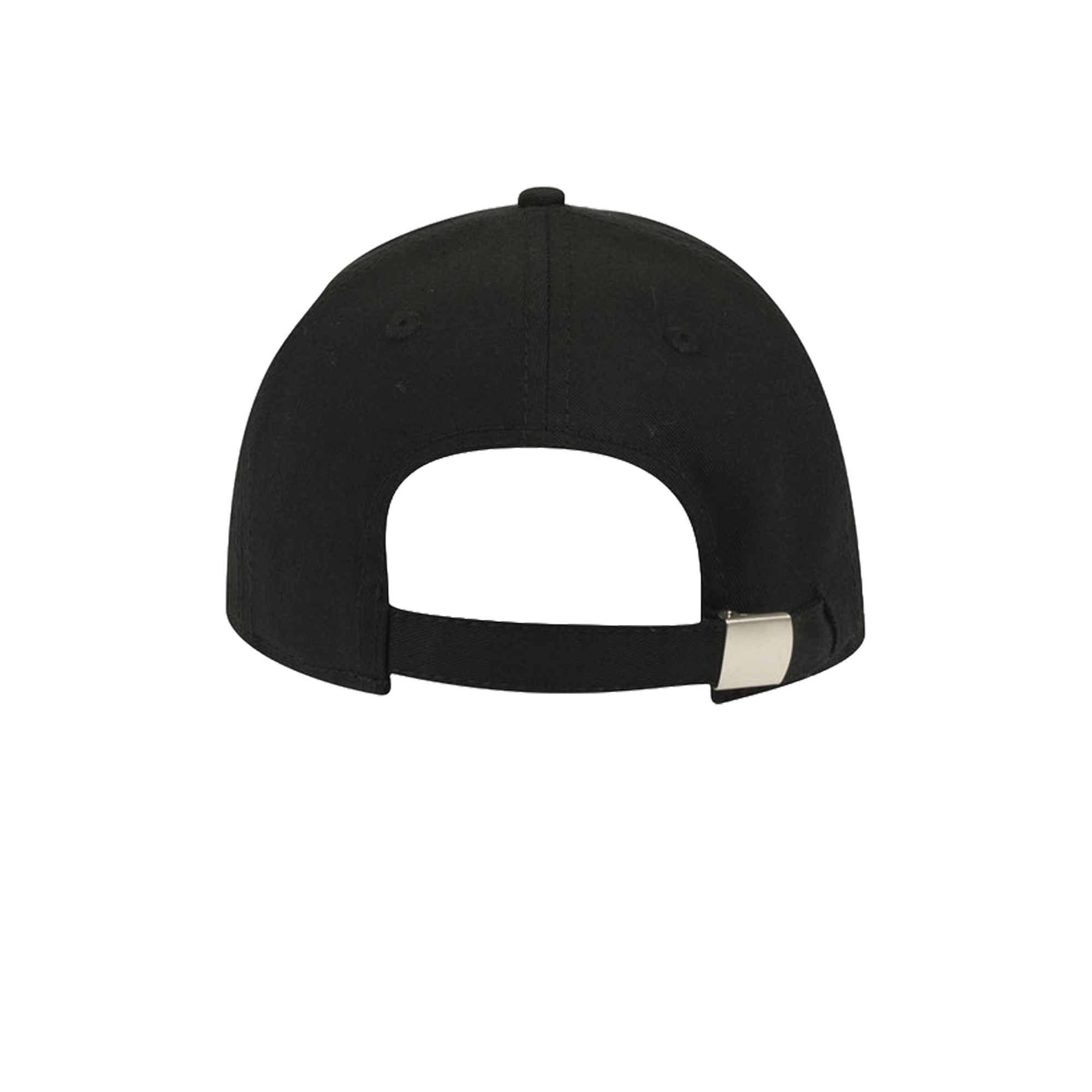 Black IMAX baseball cap with white embroidered IMAX logo and kodak logo on the front, and small orange Kodak logo detail on the side.