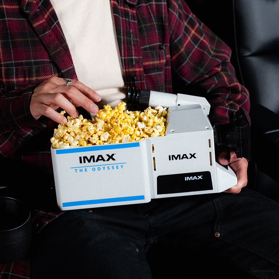 The IMAX Film Camera Popcorn Bucket – IMAX Corporation