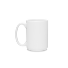 The back of a white mug.